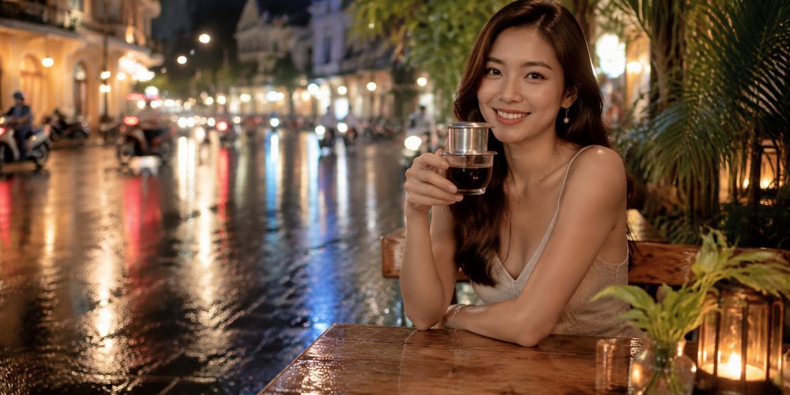 Người dùng TP.HCM tra cứu hướng dẫn hỗ trợ trên điện thoại tại quán cà phê